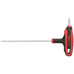 Torx Clé mâle percé, poignée en t, T25