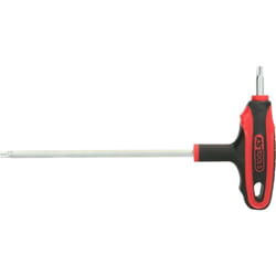 Torx Clé mâle percé, poignée en t, T27