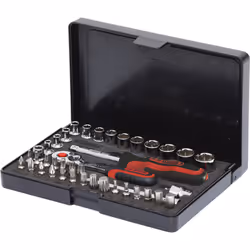 KS Tools 918.0640, Ensemble de douilles, 1/4", 40 tête(s), Sulfate de chondroïtine, 800 g