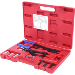 KS TOOLS Coffret de pinces à circlips à crémaillère, 20 pcs - 500.1350
