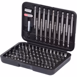 KS Tools 911.2027, 99 pièce(s), Acier inoxydable, DIN 3126, ISO 1173 - C 6,3, 750 g, 25,4 / 4 mm (1 / 4"), Hexagonal