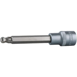 1/2' Douilles tournevis 6 pans intérieur à tête sphérique, longues, 9mm