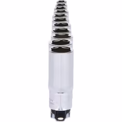 Kstools - 3/8 Jeu de douilles 6 pans CHROMEplus, longues, 11 pcs 8-19mm