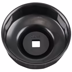 Kstools - Cloche pour filtre à huile, 74 mm - 150.9337