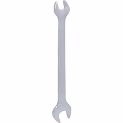 DIN 3110 / ISO 1085 / ISO 10102 / ISO 3318 Fourche inclinée à 15° Têtes polies Finition satinée Chrome Vanadium Ouverture de  ...