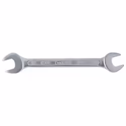 Clé à fourche double; KS TOOLS; 14, 15 Acier chrome-vanadium satiné mat, chromé; 5514X15