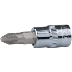 Kstools - 1/4' Douilles tournevis CHROMEplus, PZ2
