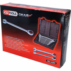 KS Tools Set de clés mixtes cliquet GEARplus®. 12 pièces