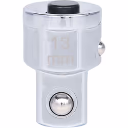 Bouton de déverrouillage rapide Utilisable avec clés GEAR Carré d'entraînement avec bille de verrouillage selon DIN 3120 / IS ...