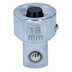 Bouton de déverrouillage rapide Utilisable avec clés GEAR Carré d'entraînement avec bille de verrouillage selon DIN 3120 / IS ...