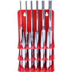 Kstools - Jeu de chasses goupilles et chasses clous, 17 pcs