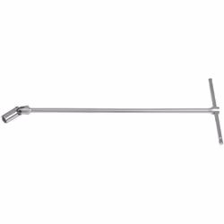 6 pans Carré d'entraînement selon DIN 3121 / ISO 1174 Finition mate Chrome Vanadium - Carré d'entraînement en pouce: 3/8" - C ...