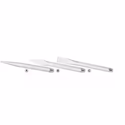 Pointeau; KS TOOLS; 5 Acier chrome-vanadium