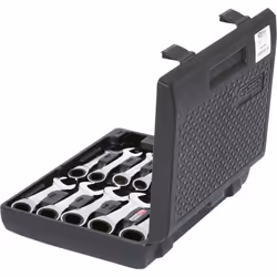 Jeu de clés mixtes à cliquet courtes GEARplus, 12 pcs