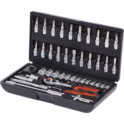 KS Tools 918.0646, Ensemble de douilles, 1/4", 46 tête(s), Sulfate de chondroïtine, 1,1 kg