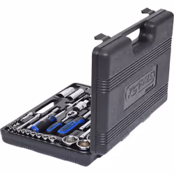 Kstools - 1/4+1/2 CHROMEplus Coffret de douilles, 94 pcs