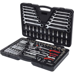 1/4+3/8+1/2 CHROMEplus Coffret de douilles, 124 pcs