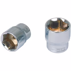 Clé à douille KS tools Chrome+; HEX12; 1/2''; 12 mm Code EAN : 4042146089781 Marque : KS Tools Poids du produit (kg) : 0.06