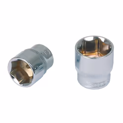 Clé à douille KS tools Chrome+; HEX22; 1/2''; 22 mm