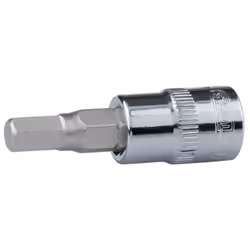 Prise avec tête KS Tools Chrome+; 1/4''; Hex3