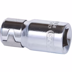 Kstools - 1/4 CHROMEplus Douilles porte-embouts, avec anneau de serrage