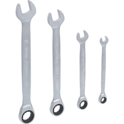Kstools - Jeu de clés mixtes à cliquet GEARplus 4pcs 10-19mm