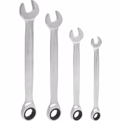 Kstools - Jeu de clés mixtes à cliquet GEARplus 4pcs 10-19mm