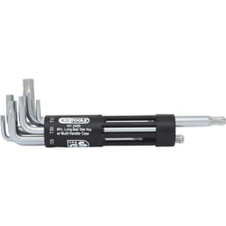 Jeu de 8 clés mâles TORX à tête sphérique, T10 à T50 KS Tools 151.2400