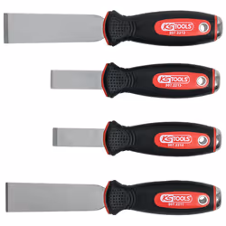 Kstools - Jeu de grattoirs, edelstahl, 4 pcs