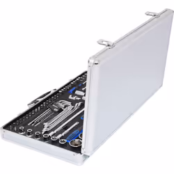 Kstools - 1/4+1/2 CHROMEplus Coffret de douilles, 102 pcs