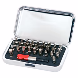 KS Tools 911.2070, 30 pièce(s), Nickel, DIN 3126, ISO 1173 - C 6,3, 25 mm, 260 g, 25,4 / 4 mm (1 / 4")