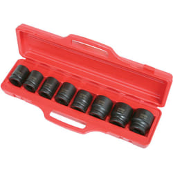 Coffret de douilles à chocs 3/4'', 8 pcs