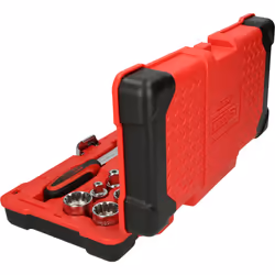 Kstools - 3/8+1/2 Coffret de douilles TRIPLEplus, 17 pcs