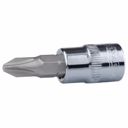 Prise avec tête KS Tools Chrome+; 1/4''; PH3 - Vue supplémentaire 2