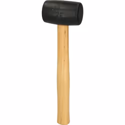 KS Tools 140.5221, Maillet, Caoutchouc, Bois, 30 cm, 340 g, 300 g