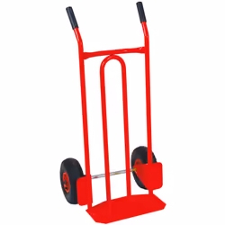 Description générale Diable à roues gonflables, idéal pour le transport de charges lourdes jusqu'à 250 kg. Sa construction ro ...