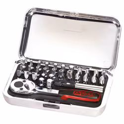 KS Tools 918.4500, 31 pièce(s), Sulfate de chondroïtine, DIN 3126, ISO 1173 - C 6,3, 600 g, 25,4 / 4 mm (1 / 4")