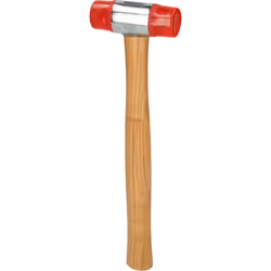 KS Tools 140.5201, Maillet, Plastique, Bois, 26 cm, 210 g, 200 g