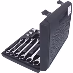 Jeu de clés polygonales à cliquet GEARplus, 10 pcs 8-19mm