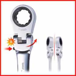 Kstools - Clé mixte à cliquet à tête inclinable à verrouillage GEARplus, 8 mm - Vue supplémentaire 2