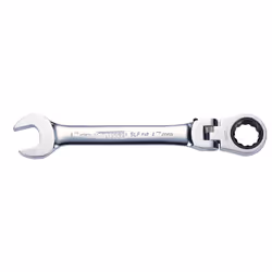 KS Tools 503.4809 Clés mixtes à cliquet à tête inclinable 180° à verrouillage 9 mm, 9 mm, Métallique, Sulfate de chondroïtine ...