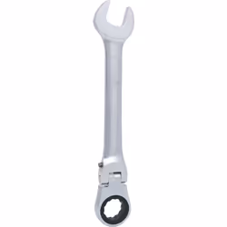 Kstools - Clé mixte à cliquet à tête inclinable à verrouillage GEARplus, 15 mm
