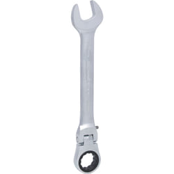 Kstools - Clé mixte à cliquet à tête inclinable à verrouillage GEARplus, 18 mm