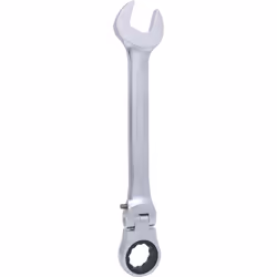 Kstools - Clé mixte à cliquet à tête inclinable à verrouillage GEARplus, 19 mm