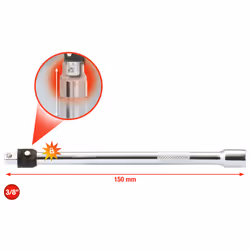 KS Tools 919.3804, Article unique, Rallonge, Acier chromé au vanadium, 150 mm, 1 pièce(s)