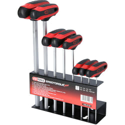 Kstools - Jeu de clés mâles, 6 pans, poignée en t, 8 pcs