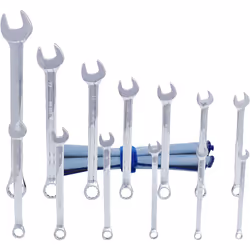 KS Tools 518.0643, 6,7,8,9,10,11,12,13,14,15,17,19,22 mm, Argent, Acier, 13 pièce(s)