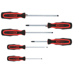 Jeu de tournevis ERGOTORQUEplus, 6 pcs, Fente+PZ
