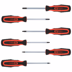 Kstools - Jeu de tournevis ERGOTORQUEplus, 6 pcs, Torx percé