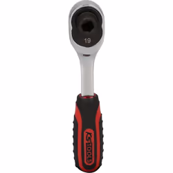 Kstools - 1/4 Cliquet réversible porte-embouts CHROMEplus, 72 dents, 115mm
